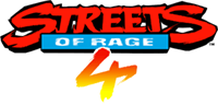 Streets of Rage 4 logo